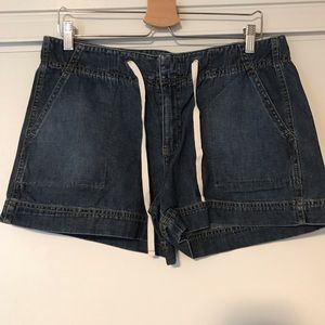 GAP Women's Blue Denim Shorts